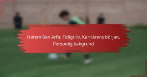 Hatem Ben Arfa: Tidigt liv, Karriärens början, Personlig bakgrund